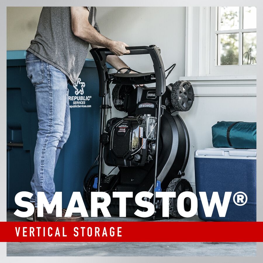 Toro SmartStow Super Recycler 21565 21 in 163 cc Gas Self-Propelled
