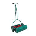 16-Inch Manual Reel Lawn Mower with Cylinder Blade, Rear Roller & Grass Collection Box Eco-Friendly Push Mower